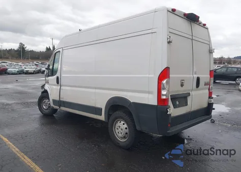 2021 Ram Promaster 1500 High Roof 136 Wb z USA, uszkodzony, nr VIN 3C6LRVBG6ME558451